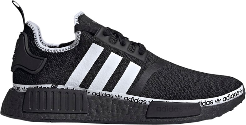 Novelship Adidas Nmd R1 Logo Strip Core Black