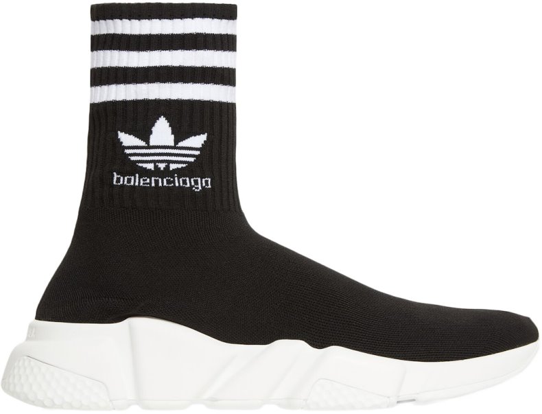 Novelship Adidas X Balenciaga Speed Trainer Black White