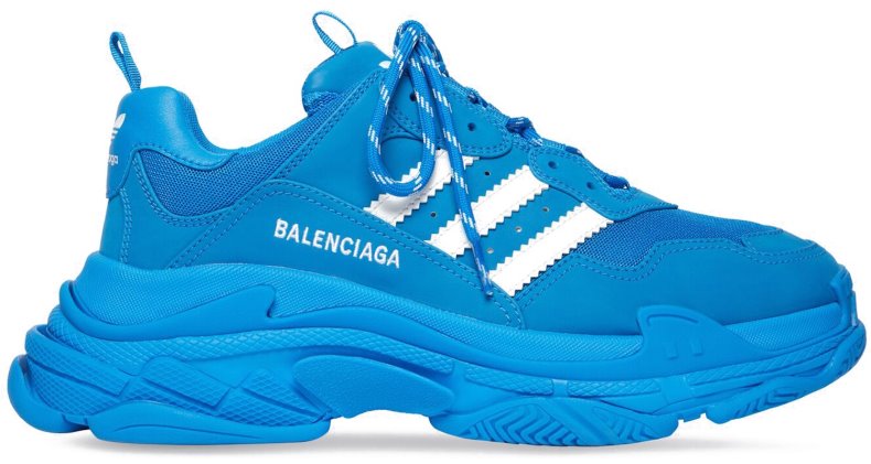 Novelship Adidas X Balenciaga Triple S Blue White
