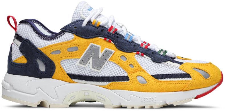 Novelship AimLeon Dore X New Balance 827 Yellow