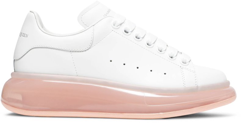 Novelship Alexander Mcqueen Oversized Sneaker Brown Back Edge White Rose Gold Wmns