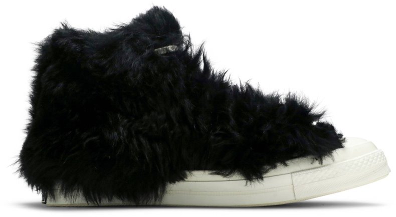Novelship Ambush X Converse Chuck 70 High Fuzzy Black Egret