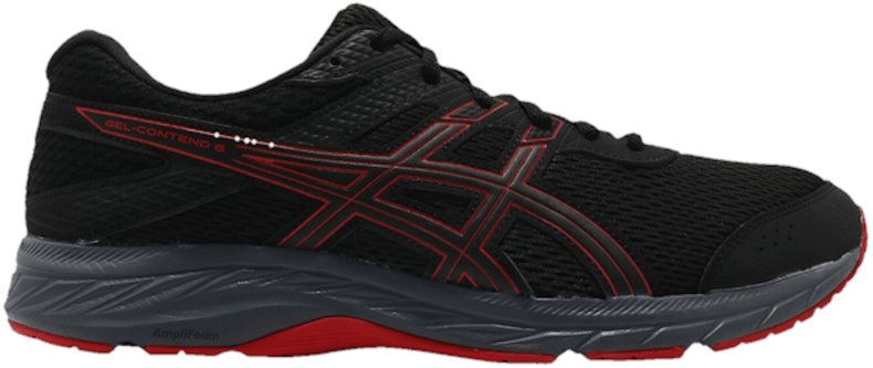 Novelship Asics Gel Contend 6 Black Classic Red
