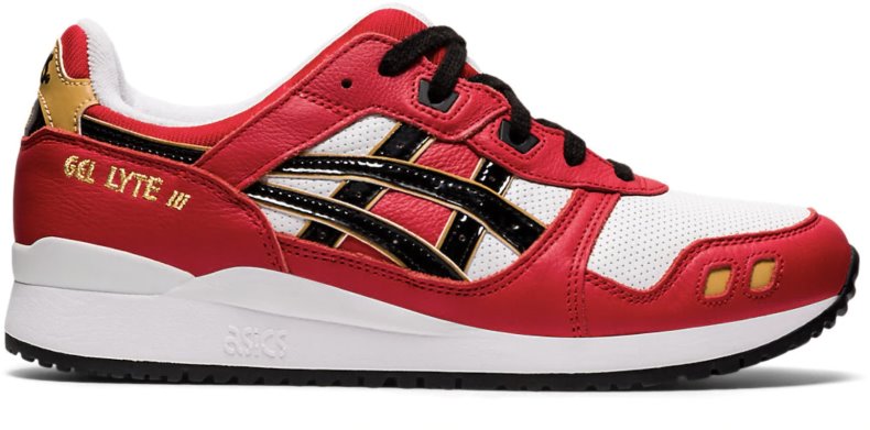 Novelship Asics Gel Lyte 3 Og Red Daruma