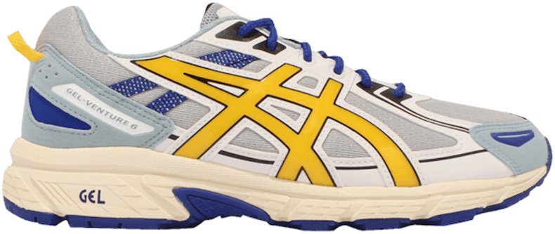Novelship Asics Gel Venture 6 Piedmont Grey Vibrant Yellow