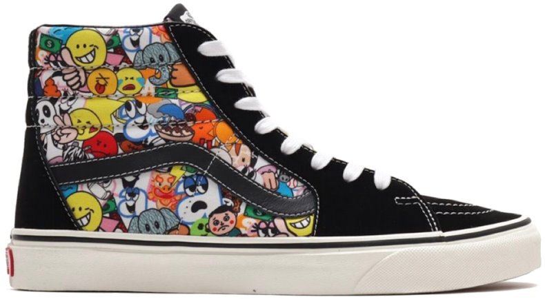 Novelship Atmos X Vans Sk8 Hi Emoji