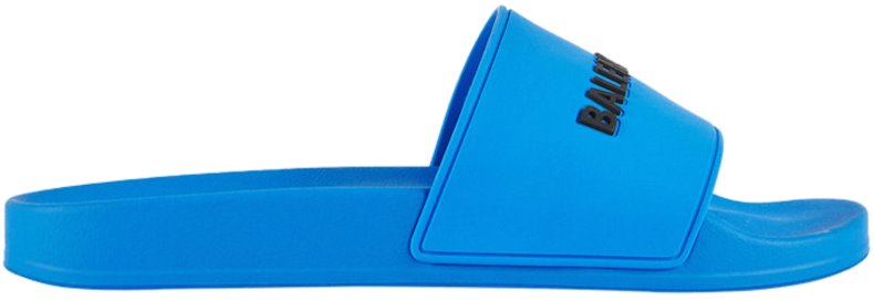 Novelship Balenciaga Pool Slides Blue