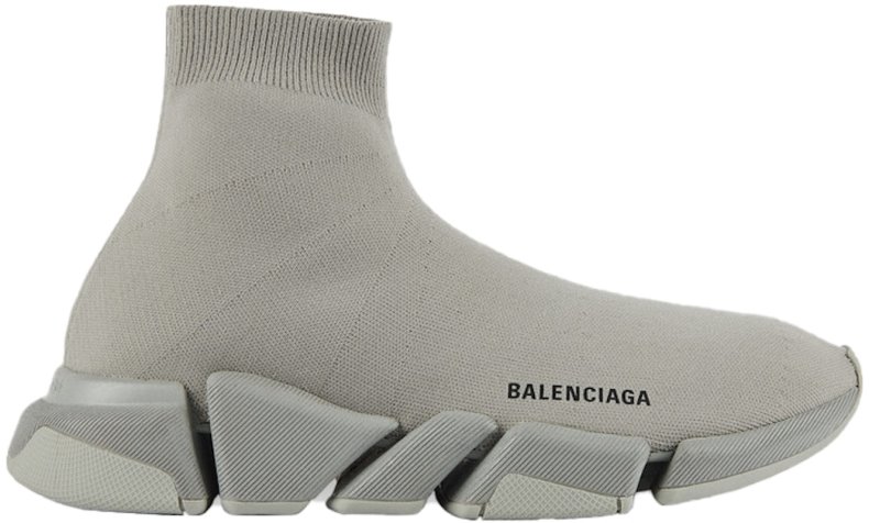 Novelship Balenciaga Speed 2 Trainer Knit Grey