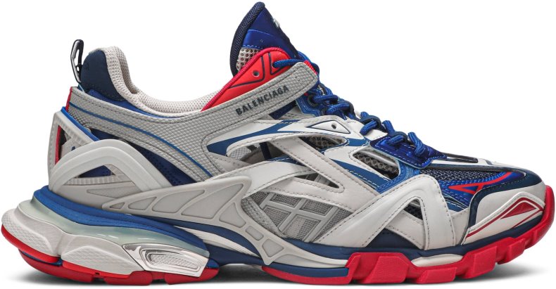 Novelship Balenciaga Track 2 Beige Blue Red