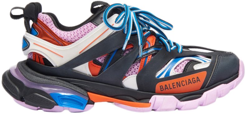 Novelship Balenciaga Track Trainer Black Orange Pink Wmns