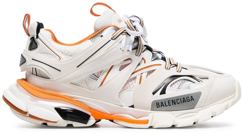 Novelship Balenciaga Track Trainer White Orange Wmns
