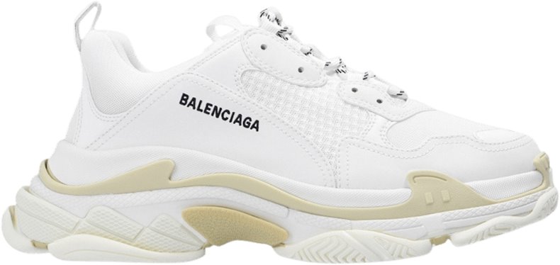 Novelship Balenciaga Triple S Sneaker White Tan 2020