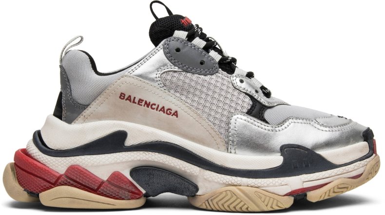 Novelship Balenciaga Triple S Trainer Silver 2018