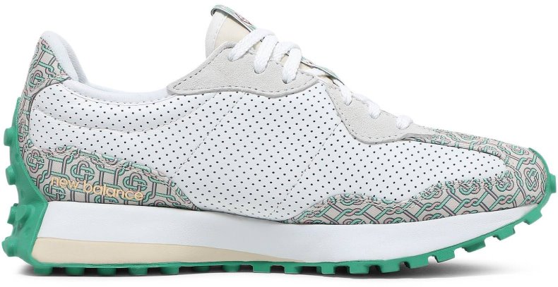 Novelship Casablanca X New Balance 327 Munsell White Green