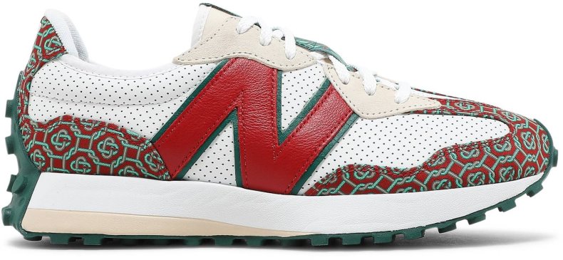 Novelship Casablanca X New Balance 327 Red Monogram