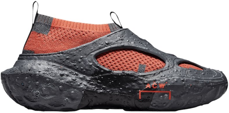 Novelship Converse A Cold Wall X Sponge Crater Cx Dark Grey Tangerine Tango