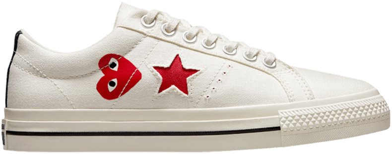 Novelship Converse Comme Des Gar ons Play X One Star Cloud Dancer