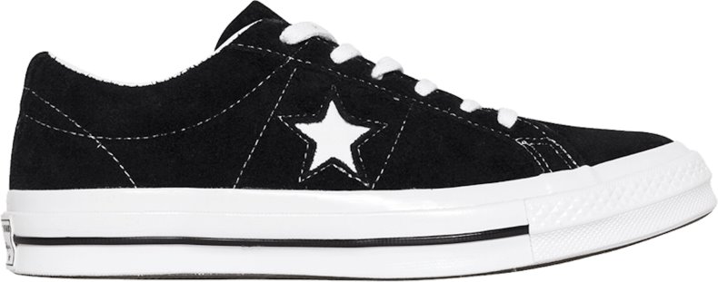 Novelship Converse One Star Low Black Suede