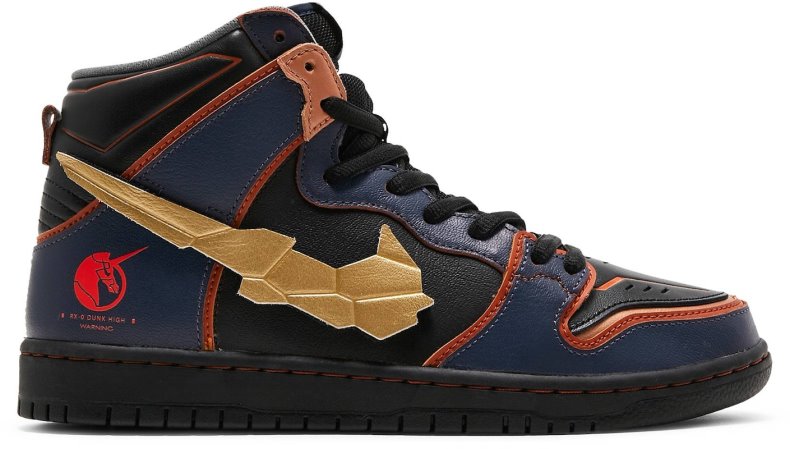 Novelship Gundam X Nike Sb Dunk High Project Unicorn Banshee Norn