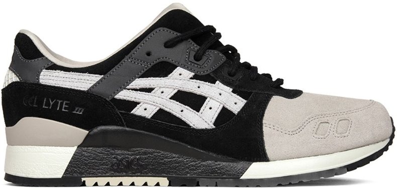 Novelship Kicks Lab X Asics Gel Lyte 3 Black Cool Grey