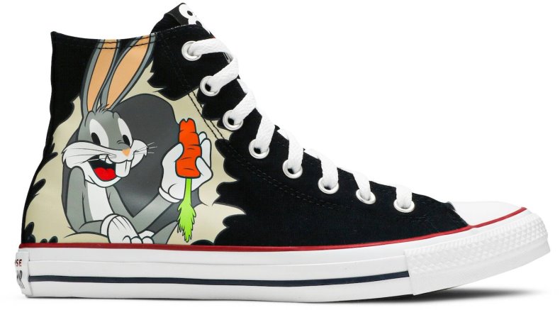 Novelship Looney Tunes X Converse Chuck Taylor All Star High 80Th Anniversary Bugs Bunnys Mischief