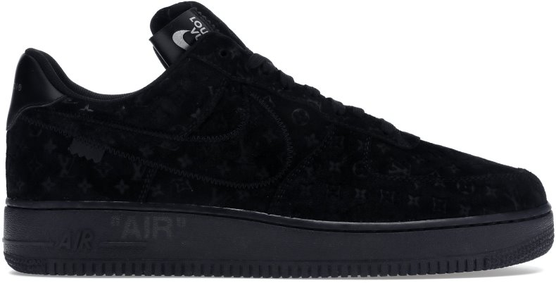 Novelship Louis Vuitton X Nike Air Force 1 Low By Virgil Abloh Black