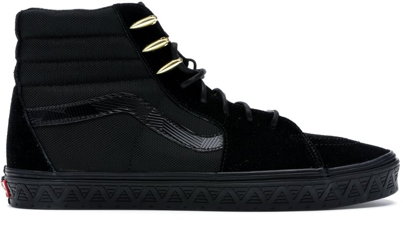 Novelship Marvel X Vans Sk8 Hi Black Panther