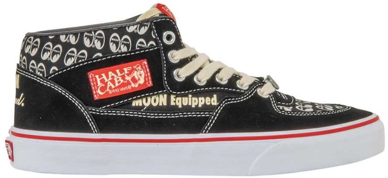 Novelship Mooneyes X Vans Half Cab Black