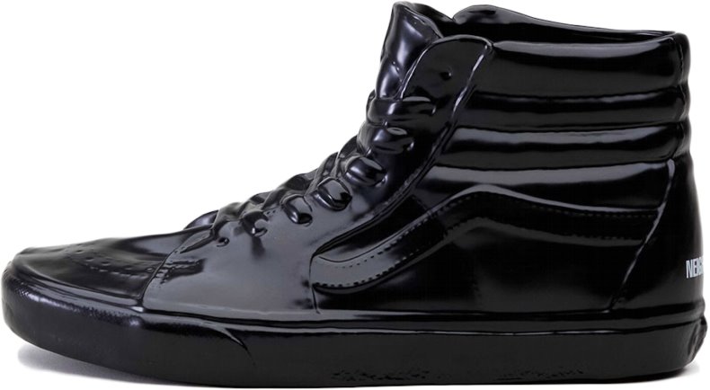 Novelship Neighborhood X Vans Sk8 Hi Incense Chamber Black