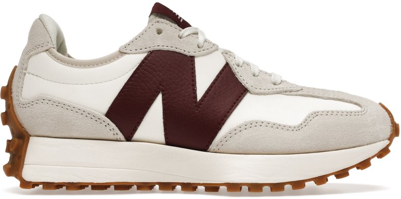 Novelship New Balance 327 White Dark Red Wmns