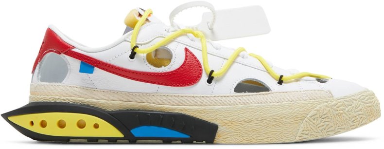 Novelship Off White X Nike Blazer Low White