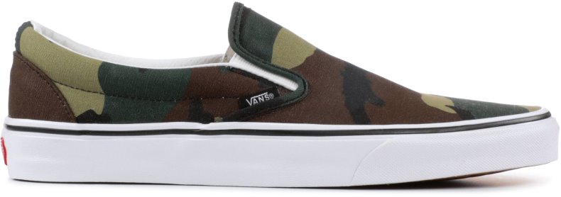 Novelship Vans Classic Slip On Woodland Camo
